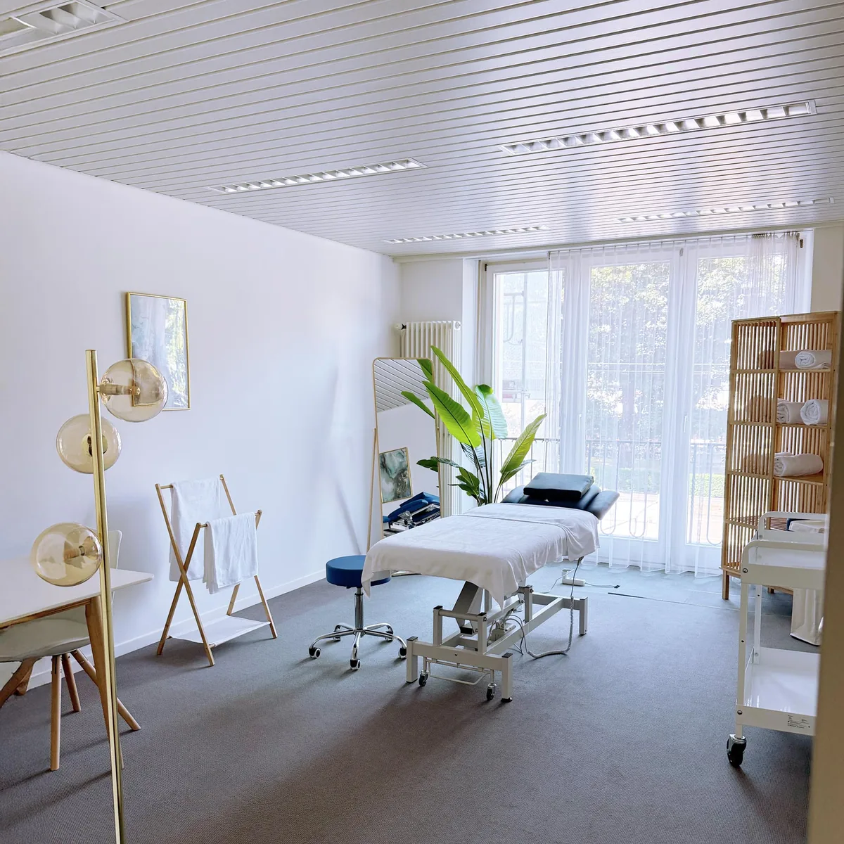Praxisraum des Massage Zentrum Glattpark